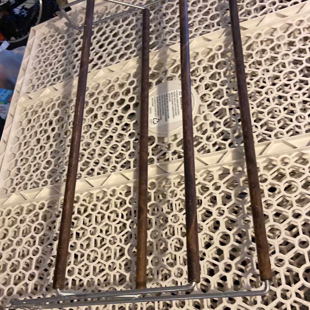 Retiree elfa shoe shelf